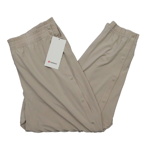 New Lululemon Size 14 Tearaway Mid Rise Track Pant MOVT Mojave Tan $148 - Picture 1 of 9